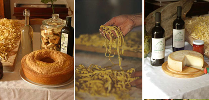 Foods and Products - Farmhouse Il Poggio - Casale Marittimo - Pisa - Tuscany